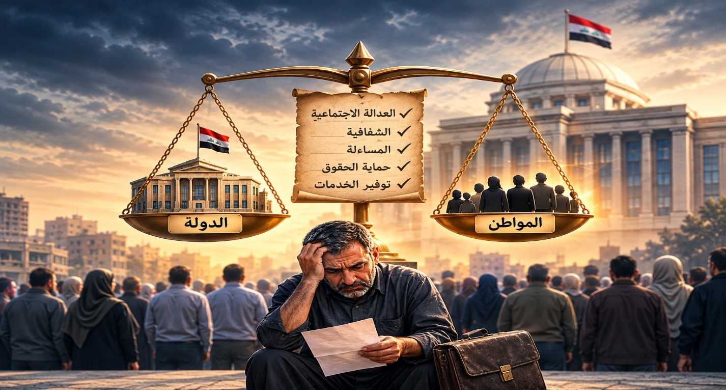 أزمة الرواتب وعلاقة الدولة بالمواطن: قراءة فكرية – قانونية في ضوء نظريات العقد الاجتماعي لشرعية الدولة