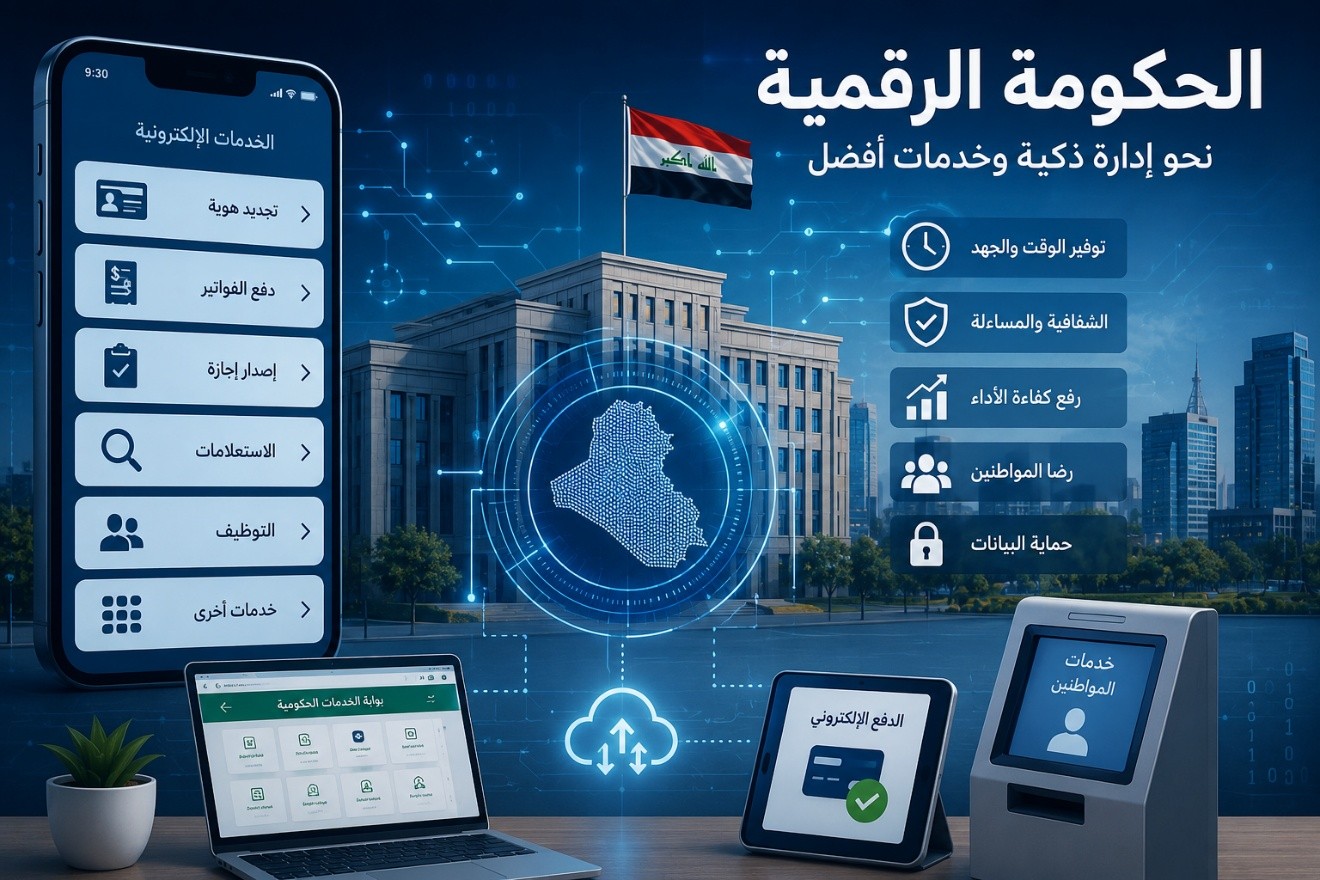 الحكومة الرقمية في العراق: الطريق نحو إدارة أكثر كفاءة وشفافية