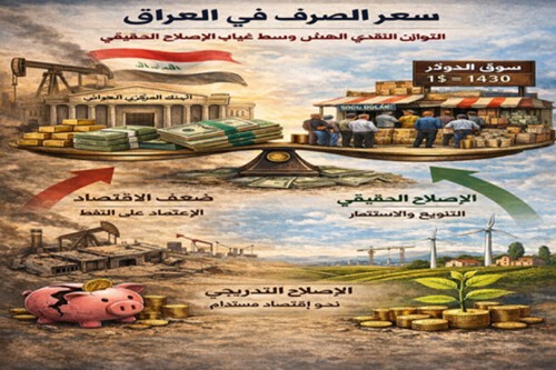 سعر الصرف في العراق: التوازن النقدي الهش وسط غياب الاصلاح الحقيقي